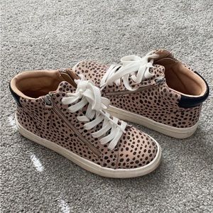 Dalmatian High Top Sneakers